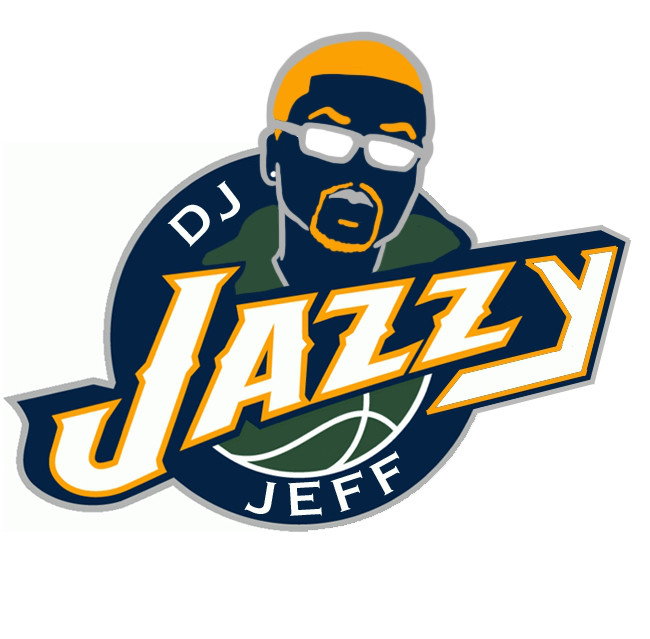 Utah Jazz DJ Jeff Logo DIY iron on transfer (heat transfer)